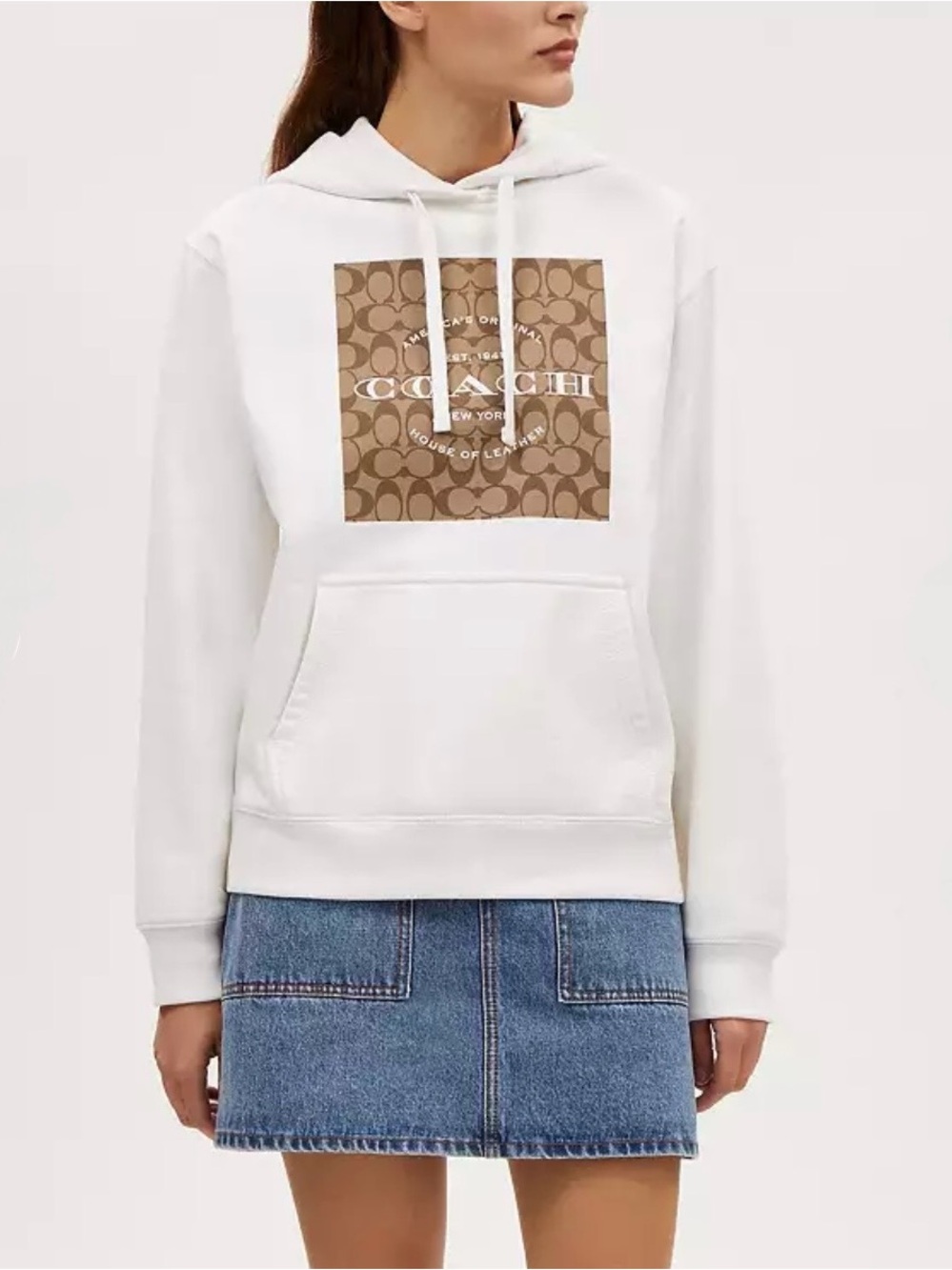 Coach Signature Square Hoodie